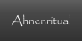 Ahnenritual